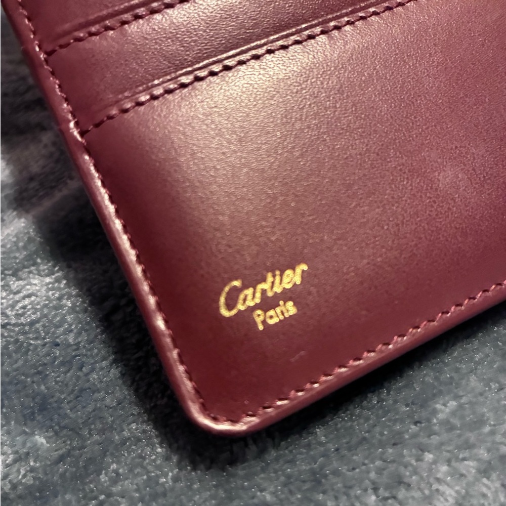 “Must de Cartier” Burgundy leather | Vintage - Picture 7 of 11
